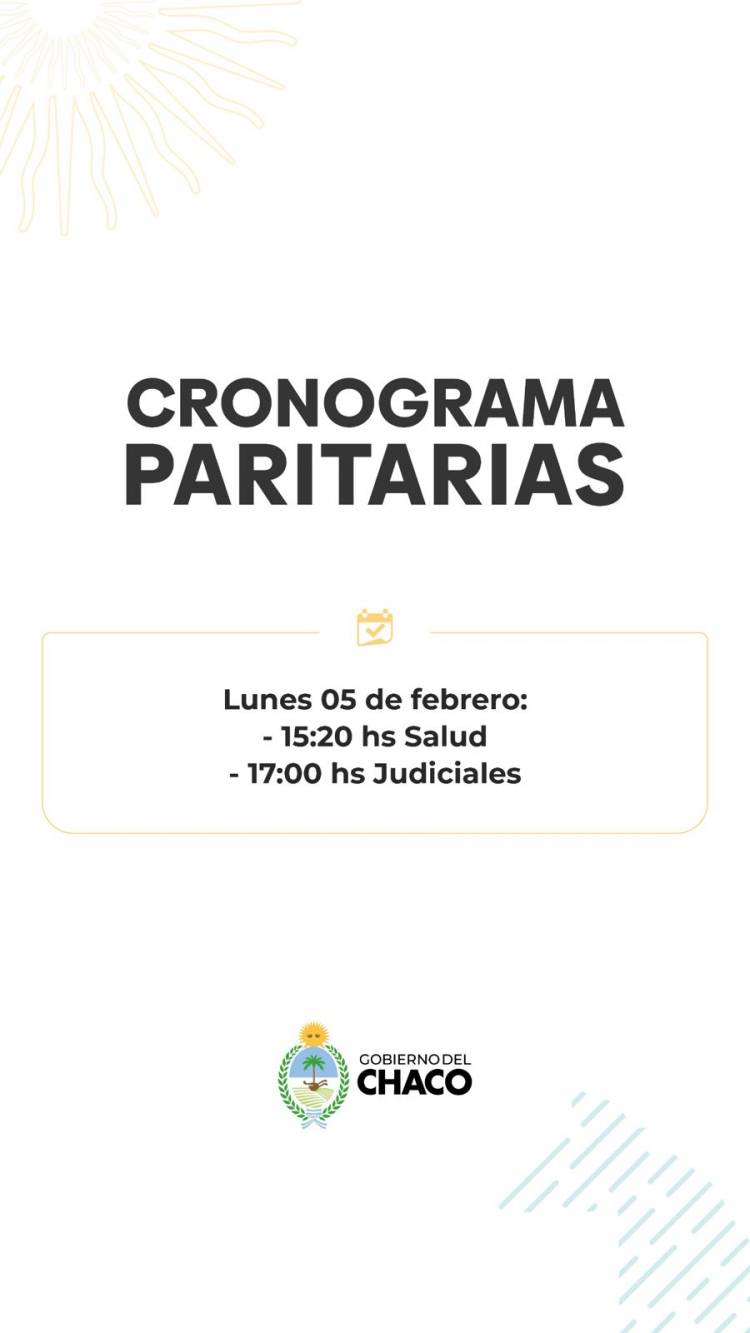 EL GOBIERNO PROVINCIAL INICIA HOY LAS REUNIONES POR LAS PARITARIAS