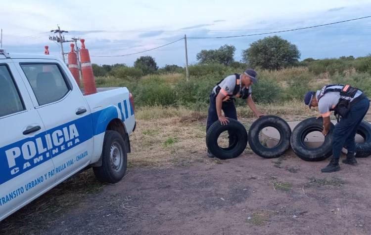 10 NEUMÁTICOS FUERON SECUESTRADOS