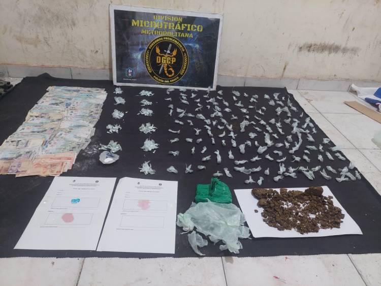 RESISTENCIA:  SECUESTRAN DROGA EN EL BARRIO TOBA