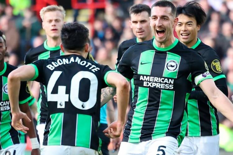 BUONANOTTE CONVIRTIÓ EN LA GOLEADA DE BRIGHTON