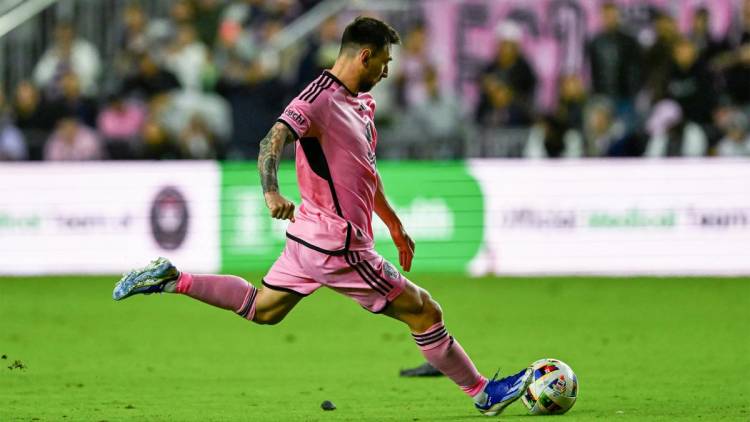 MESSI HIZO MAGIA EN SU PRIMER GOL OFICIAL DEL AÑO QUE LE DIO EL EMPATE A INTER MIAMI