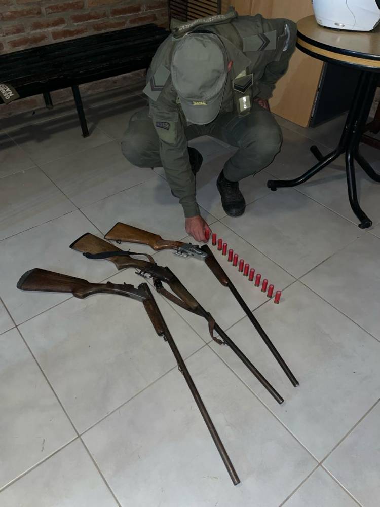 GENDARMERÍA LOGRA SACAR DE CIRCULACIÓN MAS DE TREINTA ARMAS EN LO QUE VA DEL AÑO EN LA PROVINCIA DEL CHACO