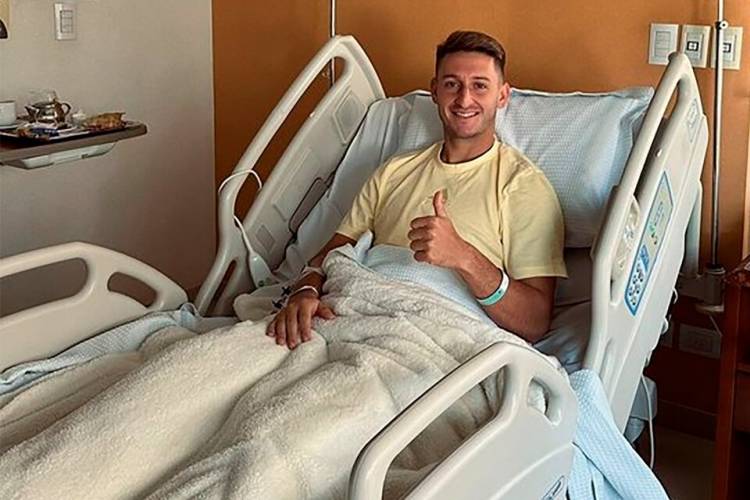 INDEPENDIENTE: MATÍAS GIMÉNEZ ROJAS FUE OPERADO CON ÉXITO