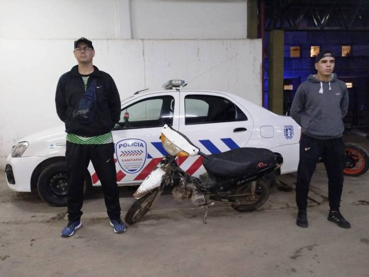 VERIFICARON MOTOCICLETAS: UNA ERA BUSCADA POR LA JUSTICIA, OTRA TENÍA LAS NUMERACIONES ADULTERADAS 