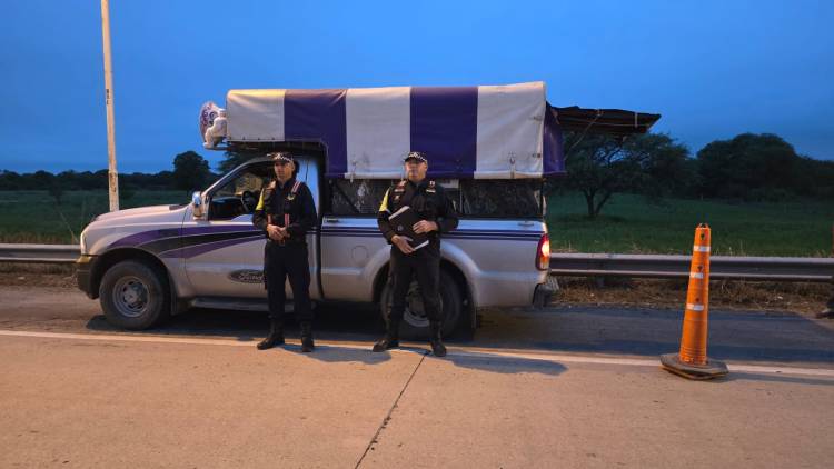 VILLA ANGELA: POLICÍA CAMINERA INTERVINO EN DOS CARGAS POR NO CONTAR CON LAS DOCUMENTACIONES EXIGIBLES