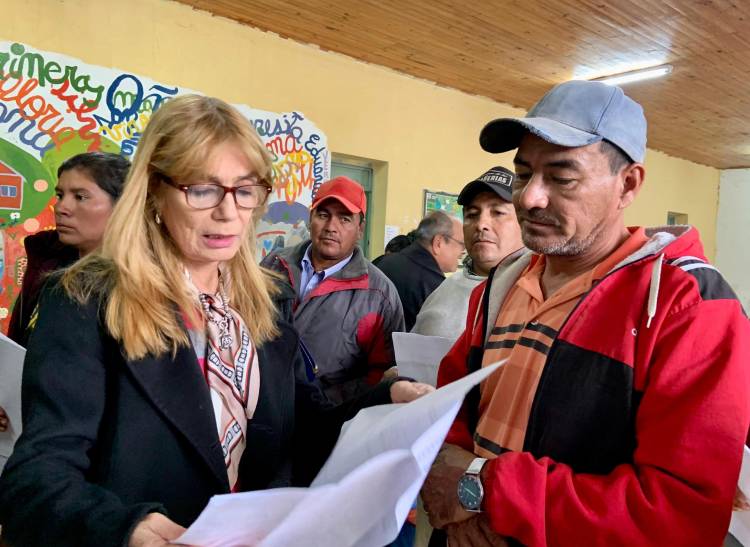 INSSSEP GESTIONA LLEGÓ A COLONIA ABORIGEN