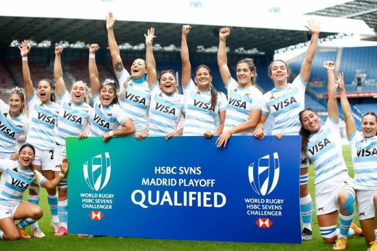 LAS YAGUARETÉS FINALIZARON QUINTAS Y SE CLASIFICARON PARA EL SEVEN DE MADRID