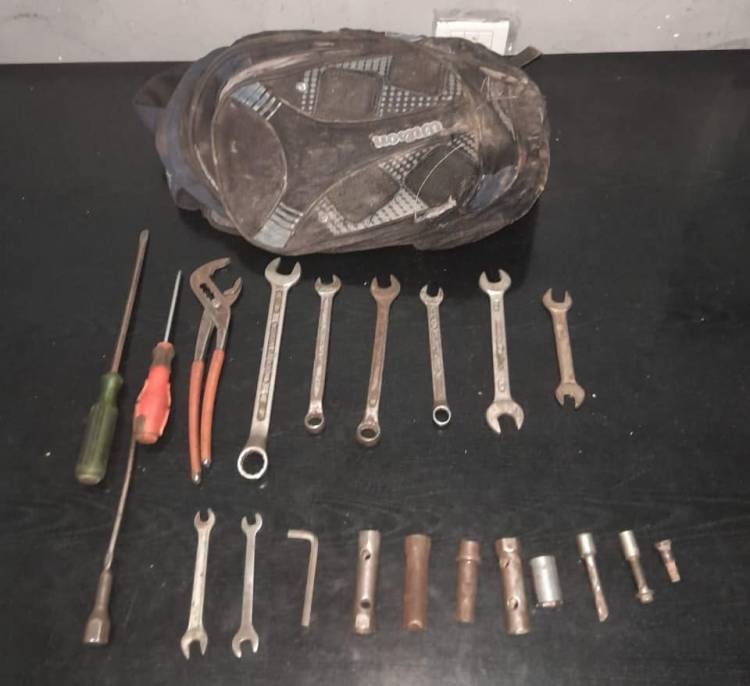 VILLA ÁNGELA: RECUPERAN VARIAS HERRAMIENTAS SUSTRAIDAS DE UNA VIVIENDA.