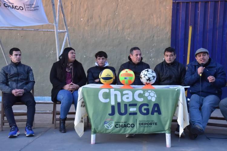 SE LANZÓ “CHACO JUEGA” EN MARGARITA BELÉN
