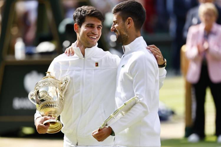 ALCARAZ, UN CAMPEÓN EN ESTADO DE GRACIA: OTRA VEZ ANTE DJOKOVIC EN WIMBLEDON