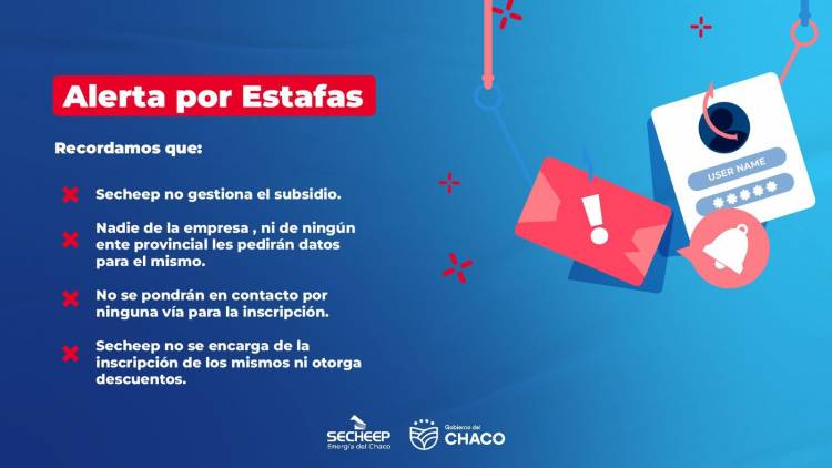 SECHEEP REITERA ESTAR ALERTAS ANTE INTENTOS DE ESTAFAS 