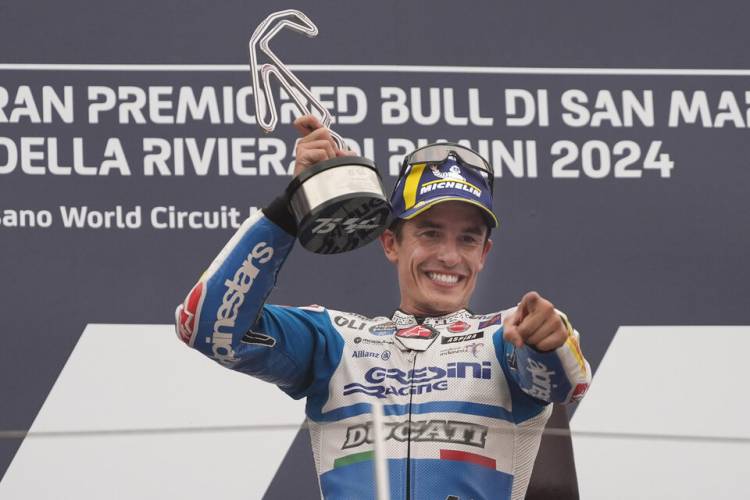MOTOGP: MARC MÁRQUEZ LO GANÓ CON LA MOTO Y CON LA CABEZA
