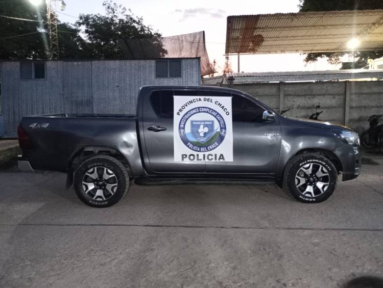 INTERCEPTAN UNA CAMIONETA CON VARIAS ADULTERACIONES 