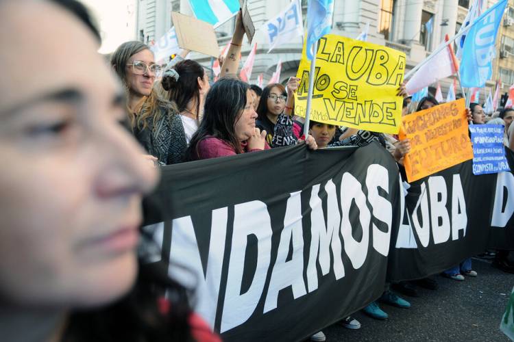 LA UBA CONVOCÓ A UNA CONFERENCIA DE PRENSA ANTE EL ATAQUE DEL GOBIERNO