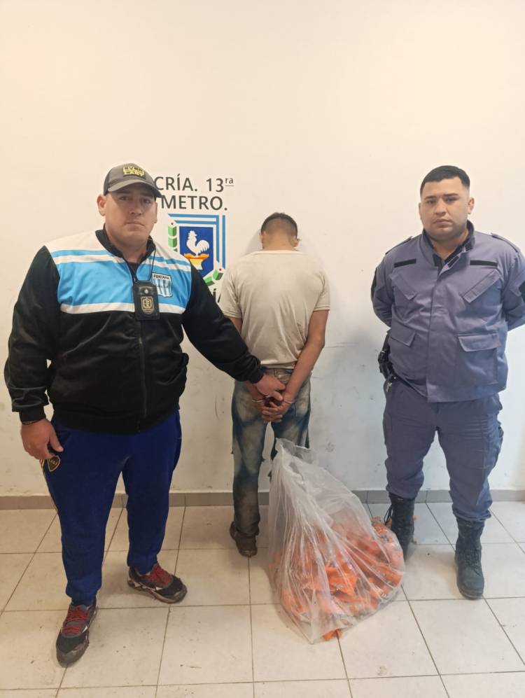 JOVEN DETENIDO POR ROBAR PRODUCTOS DEL BANCO DE ALIMENTOS