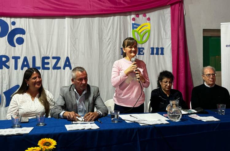 CONCEPCIÓN DEL BERMEJO: LA VICEGOBERNADORA SCHNEIDER CONTINÚA IMPULSANDO “FORTALEZA EN TERRITORIO”