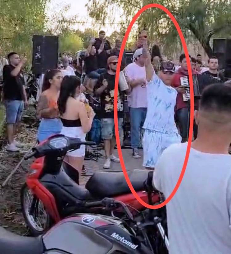DETIENEN A UN HOMBRE QUE EFECTUÓ DISPAROS EN UNA FIESTA PRIVADA 