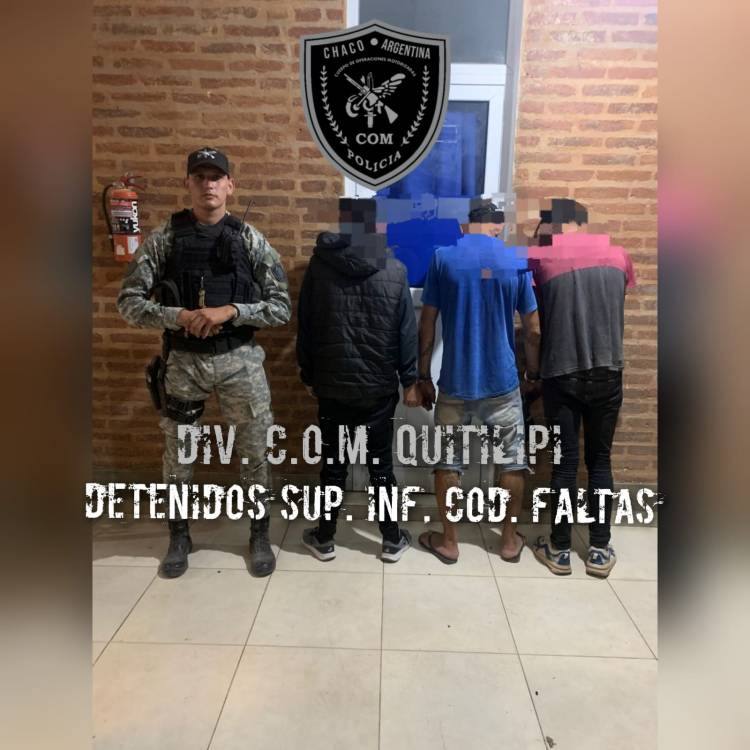 OPERATIVO DE PREVENCIÓN CULMINA CON SEIS MOTOCICLETAS SECUESTRADAS
